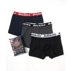 ボクサーパンツ Dickies/ディッキーズ 3枚セット ロゴ ボクサーパンツ/パック入り