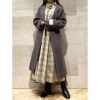 [SNIDEL] Пальто Честерфилд 0 темно-коричневый женский 