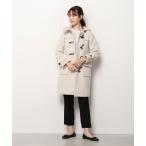 [B:MING by BEAMS] полупальто "даффл коут" SMALL слоновая кость женский 