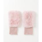 「FURFUR」 手袋 - ピンク レディース