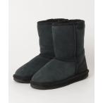 「EMU Australia」 ムートンブーツ 23cm ネイビー レディース