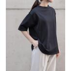 tシャツ FORK&SPOON ボトルネック5分袖Tシャツ レディース