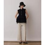 ブラウス シャツ ツイードフリンジジレ レディース