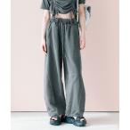 パンツ バレルレッグスウェットパンツ レディース