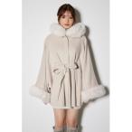 「rienda」 ポンチョコート SMALL ピンク レディース