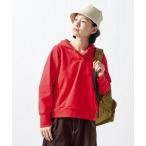 パーカー サニークラウズ　ひとつボタンパーカー レディース