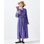 ワンピース サニークラウズ　すみれ色のワンピース「レディース」