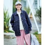 デニムジャケット gジャン サニークラウズ　ちょっと長めのジージャン「レディース」 レディース
