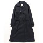 「B_MING by BEAMS」 トレンチコート LARGE ネイビー レディース