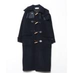 [URBAN RESEARCH] полупальто "даффл коут" 1 темно-синий мужской 