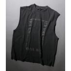  майка Pigment Graphic No Sleeve Shirt/pig men to обработка Vintage lai часы принт безрукавка 