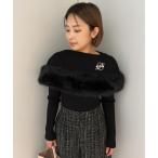 [CELFORD] вязаный ансамбль 36 черный женский 