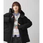 ショッピングnano 「NANO universe」 ダウンジャケット I ブラック レディース