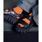 サンダル 「UNISEX」「SPECIAL SHOES FACTORY COLLABORATION」Rattling Sole Heel Strap