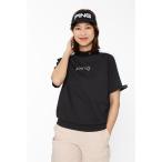 tシャツ 「PING APPAREL」アセイヤーンダブルメッシュ半袖ハイネックシャツ 「LADIES LINE」 (LADIES) レディース