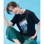 tシャツ 「洗濯機可/接触冷感/UVケア」オーガビッツロゴ・フォトTシャツ レディース