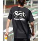tシャツ RVCA メンズ RANCH SCRIPT SS Tシャツ 「2025年春夏モデル」/ルーカロゴバックプリント半袖Tシャツ メンズ レディー