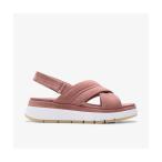 ショッピングクラークス サンダル Tuscan Cross / タスカンクロス（モーブスエード） レディース