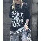 tシャツ 「MAROCORE SELECT」スケルトン / パンク / バタフライ グランジちびT / ビッグT メンズ レディース