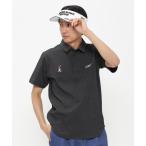 ポロシャツ 「MASTER BUNNY EDITION」「SWAGGY BUNNY」レトロストライプジャガード半袖ポロシャツ メンズ