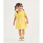 ワンピース 「WEB限定」バックロゴ半袖ワンピース キッズ 子供服 女の子