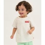 tシャツ 「WEB限定」ボーダー半袖Tシャツ キッズ 子供服 男の子 女の子