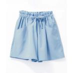 パンツ 「冷感・ドライ・UVカット」NAVY SARARI キュロット ショートパンツ キッズ 子供服 女の子