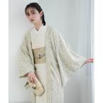 ショッピングピスタチオ 着物 羽織 レース ニコアンティーク モザイクフラワー ピスタチオ 日本製 レディース