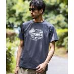 ショッピングOUTDOOR tシャツ phenix OUTDOOR(フェニックスアウトドア) メンズ アウトドアロゴ 半袖Tシャツ (吸水速乾 / 通気性) メンズ