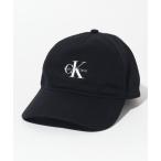 キャップ 帽子 「Calvin Klein/カルバンクライン」MONOLOGO PRINTED BASEBALL CAP/コットンツイル ロゴキャップ