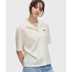 ブラウス シャツ Open Collar Jersey Shirt/オープンカラージャージーシャツ レディース