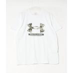tシャツ アンダーアーマー  UAパフォーマンスコットン プリントロゴ ショートスリーブ Tシャツ メンズ