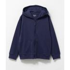 パーカー 「ボーイズ ガールズ」NAVY 綿100% ミニ裏毛 フルジップパーカー キッズ 子供服 男の子 女の子