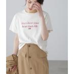 tシャツ シンプルロゴTシャツ レディース