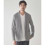 ジャケット テーラードジャケット 「UNION STATION by MEN'S BIGI」MIXハニカムカットジャケット メンズ