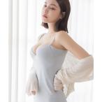 キャミソール 「2cup盛りtype」「ブラモネ」接触冷感キャミ