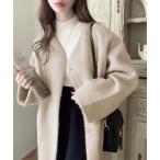 [moment+] no color пальто M бежевый женский 