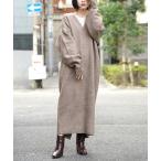 「e-zakkamania stores」 ニットワンピース フリー ベージュ レディース