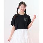 tシャツ サイドラインバルーン袖Tシャツ＆タンクトップセット キッズ 子供服 女の子