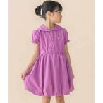 ワンピース 丸襟パフスリーブバルーンワンピース(95~150cm) キッズ 子供服 男の子 女の子