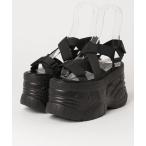 ショッピング厚底 サンダル サンダル ヨースケYOSUKE ウィメンズ厚底ナイロンベルクロサンダル 2601178 レディース