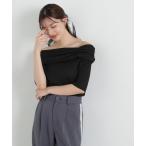 tシャツ デザインオフショルカットソー / 1215160401 レディース