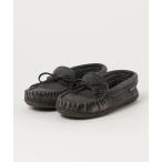 ショッピングMINNETONKA 「Minnetonka」 モカシンシューズ 6 チャコールグレー レディース