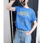 tシャツ ROAD TRIP ロゴプリントTEE レディース