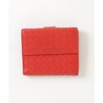 「BOTTEGA VENETA」 財布 - レッド レディース