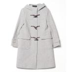 [green label relaxing] полупальто "даффл коут" 38 серый женский 