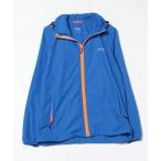 「STUSSY」 ジップアップブルゾン M ブルー メンズ