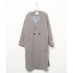 [HARE] no color пальто S серый женский 