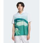  рубашка-поло открытый цвет графика рубашка с коротким рукавом [adidas Golf/ Adidas Golf ] мужской 