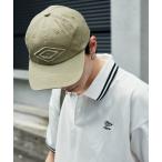 キャップ 帽子 UMBRO/アンブロ 別注 UMBRO ダメージロゴパッチキャップ(限定展開)(UNISEX) メンズ レディース
